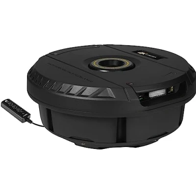 Abbildung von ESX V1100A 28cm (11&quot;) AKTIV Bass für Reserverad Mulde Class A/B Power mit 300 Watt und Kabel Fernbedienung