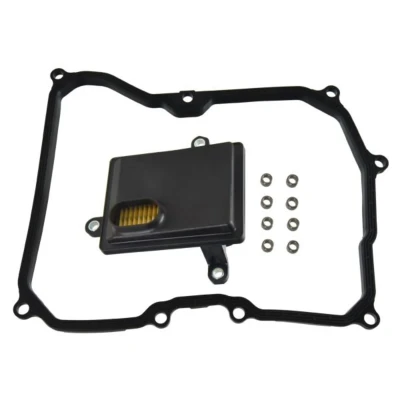 Abbildung von FEBI BILSTEIN 107013 Hydraulikfiltersatz, Automatikgetriebe mit Ölwannendichtung VOLKSWAGEN: Passat NMS, Jetta 4, Golf 7 Schrägheck