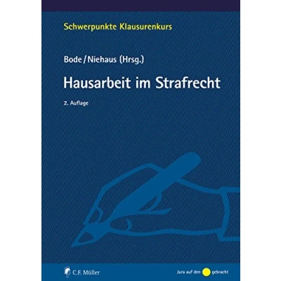 Abbildung von Hausarbeit im Strafrecht (Schwerpunkte Klausurenkurs)