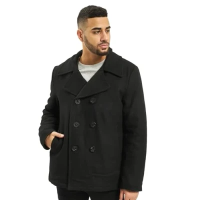 Abbildung von Brandit Pea Coat, Farbe: black, Größe: S