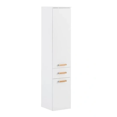 Abbildung von Schildmeyer Hochschrank Duo 146599, kreideweiß, 32,7 x 35,3 160 cm