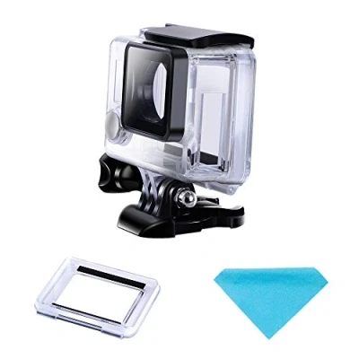 Abbildung von Suptig, Schutzgehäuse / Ladegehäuse für GoPro Kameras Hero 4, 3+, 3