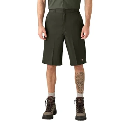 Abbildung von Dickies Herren Shorts 13in Mlt Pkt W/St, Grün (Olive Green), W34