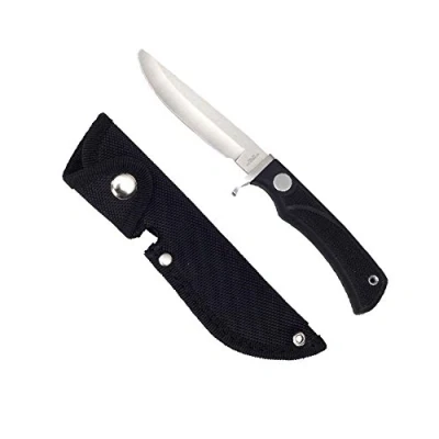 Abbildung von Haller Unisex Erwachsene Messer Kindermesser schwarzer Gummigriff, one Size