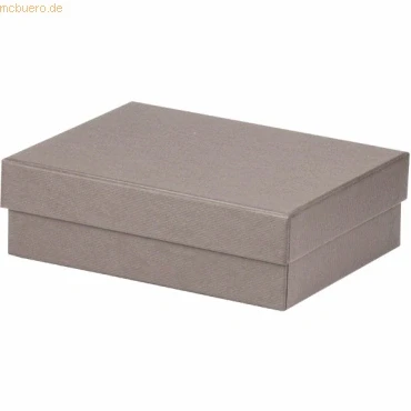 Abbildung von Rössler Papier 13401453495 Boxline Kartonage rechteckig, 140 x 190 60 mm, Taupe, 1 Stück