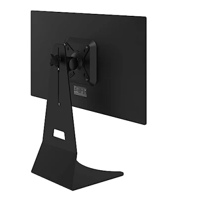 Abbildung von Dataflex Addit Monitorständer 503 Schwarz, höhenverstellbarer Bildschirmaufzug, Verstellbarer und drehbarer Monitorständer, für 1 Bildschirm bis 15 kg, kompatibel mit VESA MIS D 75x75/100x100mm