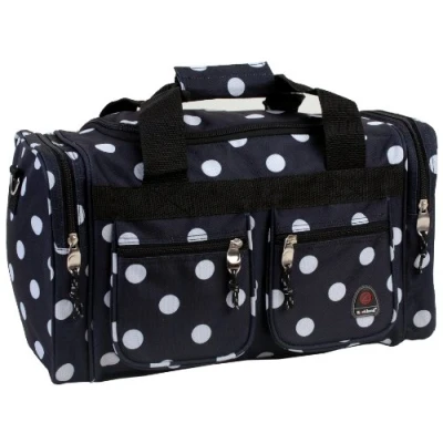 Abbildung von Rockland Gepäcktasche, 48,3 cm, Schwarze Punkte, Einheitsgröße, Seesack