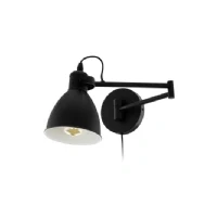 Abbildung von Eglo 97886 LED Wandleuchte SAN PERI schwarz L:13cm B:30cm H:21cm
