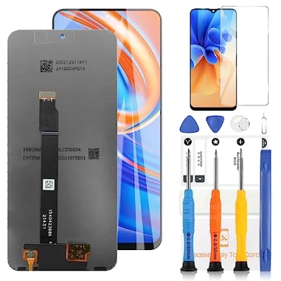 Abbildung von LADYSON LCD Bildschirm für Honor X8 Ersatz 6,6 Zoll 4G TFY LX1 LX2 LX3 Display Touchscreen Digitizer Kit mit Werkzeug (schwarz)