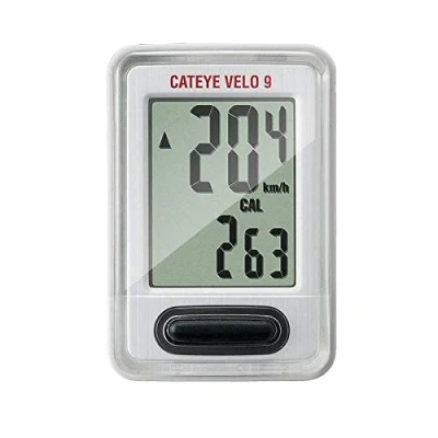 Abbildung von Cateye Velo Wireless Radcomputer, weiß, S