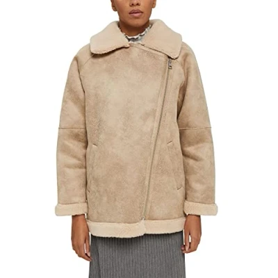 Abbildung von ESPRIT Damen 101EE1G311 Jacke, 285/SAND, M