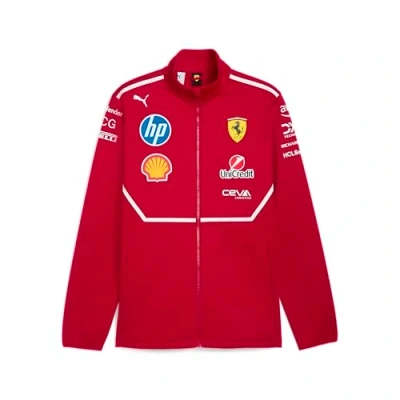 Abbildung von PUMA Scuderia Ferrari F1 2025 Team Softshell Jacke Rot Größe: 3XL