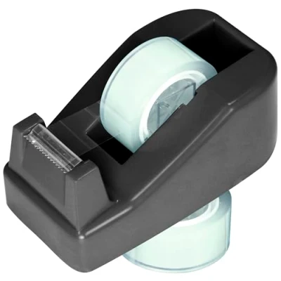 Abbildung von Kangaro Klebebandabroller incl. 2 Rollen Klebeband sortierte Farben, K 750202