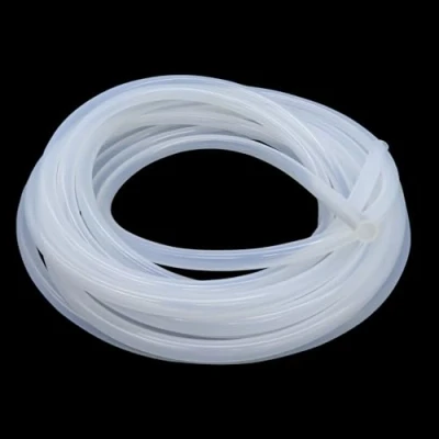 Abbildung von iMeistek Silikonschlauch 7mm ID x 10mm OD 6 Meter, Flexibler Lebensmitteltaugliche Schlauch Wasser Luft Rohr Transparent