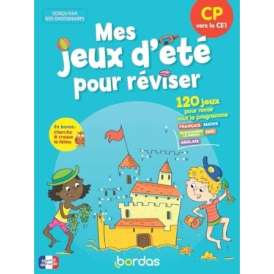 Abbildung von Mes jeux d&#039;été pour réviser CP vers le CE1
