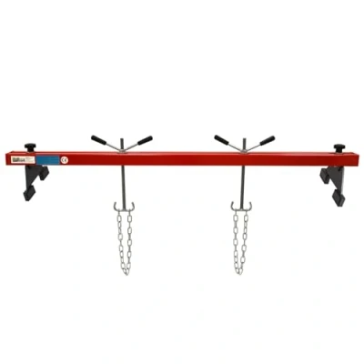 Abbildung von TRUTZHOLM Werkstattkran Motorbrücke Kotflügeltraverse Getriebe Motorhalter Traverse 500 kg, Komplett Set