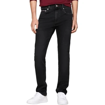 Abbildung von Tommy Hilfiger Slim Bleecker PSTR Crow Black Schmal Herren, Denim (Crow Black), 28W / 34L