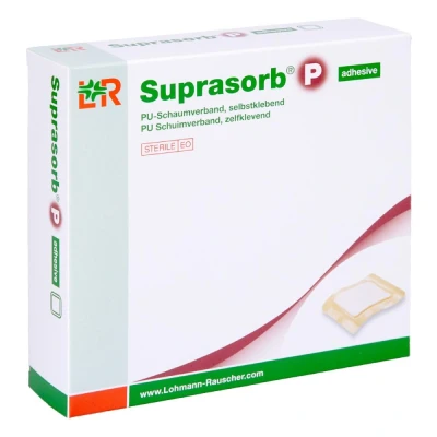 Abbildung von Suprasorb P Pu schaumv.10x12cm nicht klebend