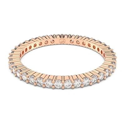 Abbildung von Swarovski Ring Rose goldcoloured, Damen, Größe: 50, gold coloured