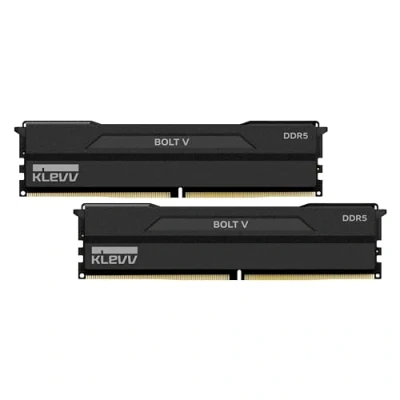 Abbildung von KLEVV Bolt V 32GB (2x16GB) DDR5 Gaming RAM 6400MT/s CL32 Speichermodul Kit