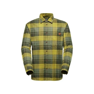 Abbildung von Mammut Trovat Longsleeve Hemd, Herren, Größe: Small, Aura dark marsh