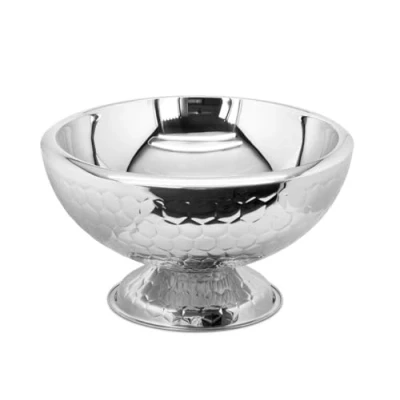 Abbildung von EDZARD Eiseimer Bruno, Doppelwandig, Edelstahl, gemustert, hochglanzpoliert, H 24 cm, Ø 43 cm