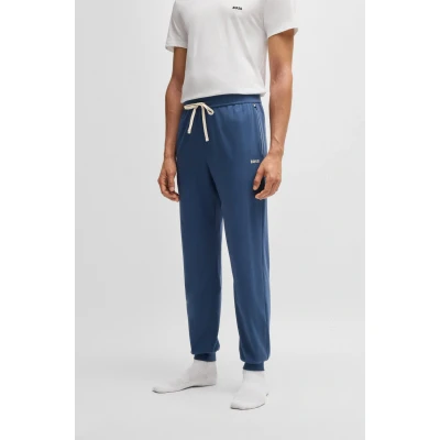 Abbildung von BOSS MIX AND Match Nachtwäsche Hose, Herren, Größe: Large, Blue five