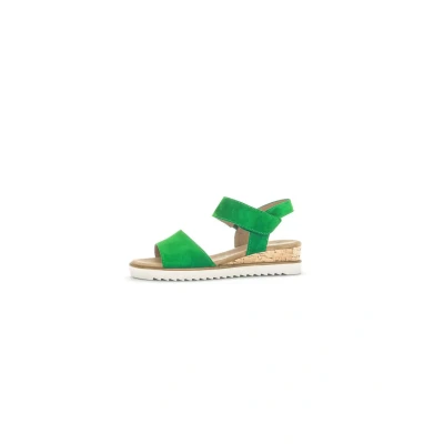 Abbildung von Gabor Schaftsandale, Damen, Größe: 38, Grün Schuhe