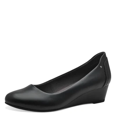 Abbildung von Jana Vegan 8 22376 42 bequeme Damen H Weite Keilpumps gepolstert
