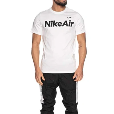 Abbildung von Nike Herren T Shirt M NSW AIR SS Tee, White/(Black), 3XL, CK2232