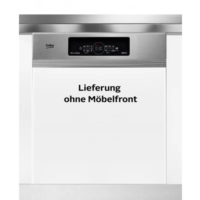 Abbildung von BEKO teilintegrierbarer Geschirrspüler &quot;BDSN36461XC&quot;, BDSN36461XC, 14 Maßgedecke, SelfDry