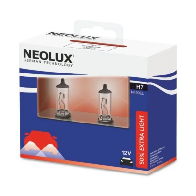 Abbildung von NEOLUX N499EL SCB Glühlampe, Fernscheinwerfer H7 12V 55W 3200K Halogen VOLKSWAGEN: Caddy 3 Kastenwagen, Golf 7 Schrägheck, Passat B6 Variant
