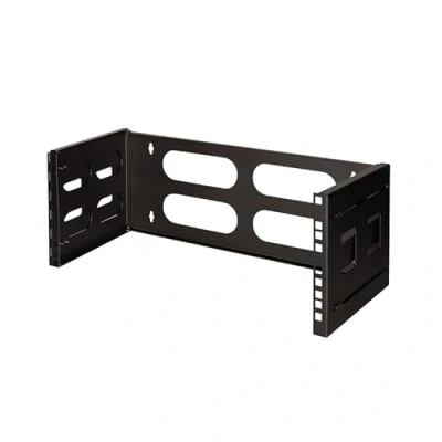 Abbildung von LogiLink W04B40B Montageständer Zubehör Rack (Montagehalterung, Schwarz, 12 kg, 4U, 48,3 cm (19 Zoll), 494 mm