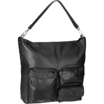 Abbildung von Liebeskind BERLIN LK 204 Archive 3D Leather Hobo M Black