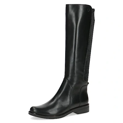 Abbildung von CAPRICE Damen Hohe Stiefel mit Absatz Reißverschluss Elegant, Schwarz (Black Comb), 42 EU