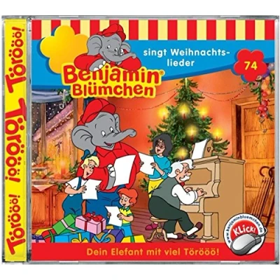 Abbildung von Benjamin Blümchen Folge 74: singt Weihnachtslieder