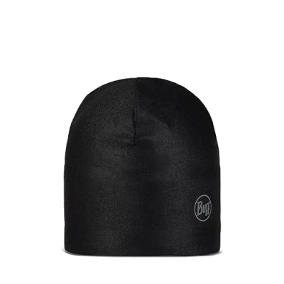 Abbildung von Buff Thermonet Beanie Unisex Mütze, Größe: One Size, Solid black