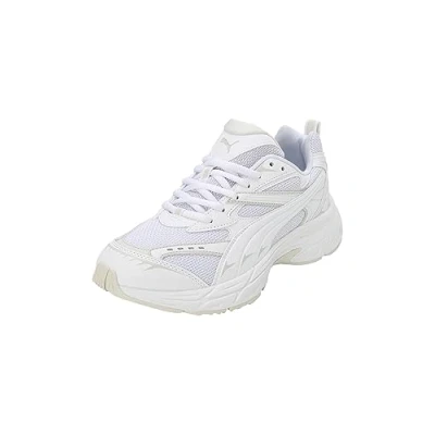 Abbildung von Puma Morphic Unisex Sneaker low, Größe: 42, White/sedate gray Textil/synthetik