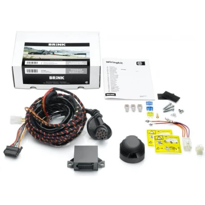 Abbildung von BRINK 712393 Elektrosatz, Anhängevorrichtung 7 polig FORD: S Max Mk1, Galaxy Mk2 MPV