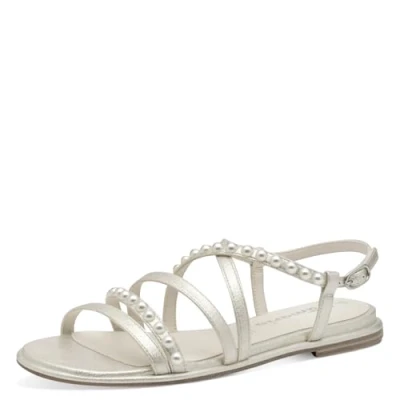Abbildung von Tamaris Riemensandalette, Damen, Größe: 41, Champagne Schuhe