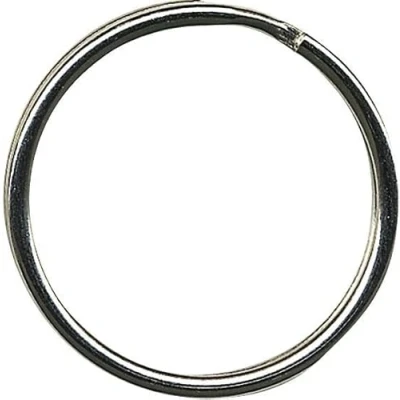 Abbildung von Alco Schlüsselringe 15mm Metall VE=10 Stück