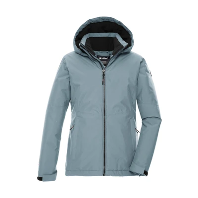 Abbildung von Killtec Funktionsjacke &quot;KOW 217 GRLS JCKT&quot;, Wind und wasserdichte Kinderjacke mit Fleece verstellbarer Kapuze