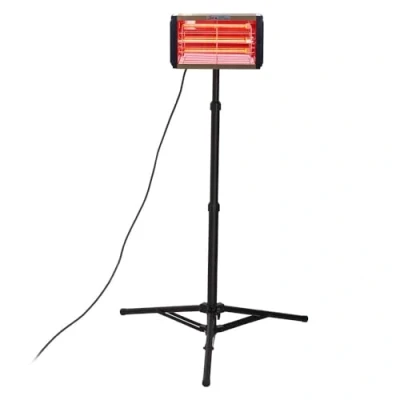 Abbildung von DATOUBOSS 1000w Lacktrockner Kurzwellen Infrarotlampe Kurzwellig Auto Farbtrockner Infrared Dryer Spotlight Mit Halterung Intelligente Mechanische Zeitsteuerung (ZJ SC001)