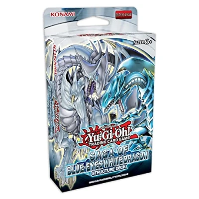 Abbildung von Konami Sammelkarte Yu Gi Oh! Saga of Blue Eyes White Dragon Struktur Deck