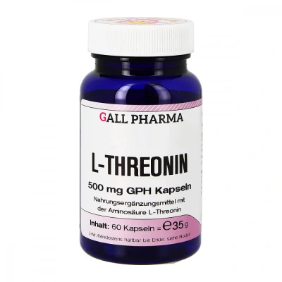 Abbildung von L threonin 500 mg GPH Kapseln 60 St