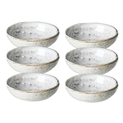 Abbildung von Broste Copenhagen NORDIC SAND Butterschale 7 x 2 cm Set6