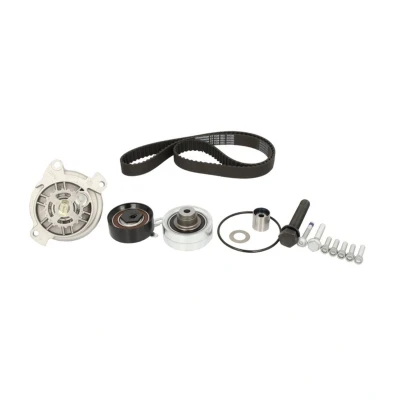 Abbildung von HEPU PK05746 Wasserpumpe + Zahnriemensatz 141 VOLKSWAGEN: Crafter 30 50 Kastenwagen, 35 Bus, Pritsche/Fahrgestell