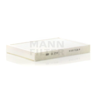 Abbildung von MANN FILTER CU 2733 Innenraumfilter Partikelfilter 275 196 33 VOLVO: V60 I, S80 II, XC60 LAND ROVER: Range Rover Evoque, Freelander 2 SUV