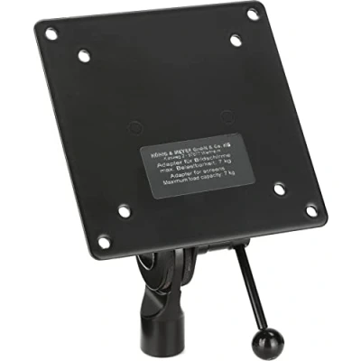 Abbildung von K&amp;M 19685 Adapter für LCD/LED Bildschirme, 5,0 kg Kapazität, Schwarz