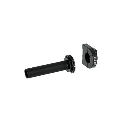Abbildung von Reso Schnellgasgriff CNC ALU schwarz
